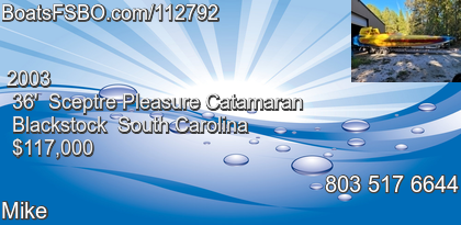 Sceptre Pleasure Catamaran