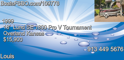 Lund SE 1800 Pro V Tournament