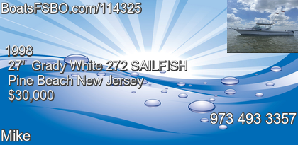 Grady White 272 SAILFISH
