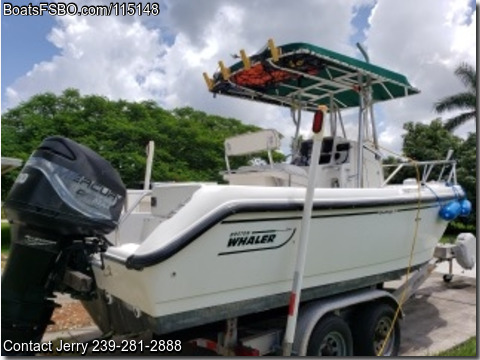 21'  1998 Boston Whaler 215 Outrage