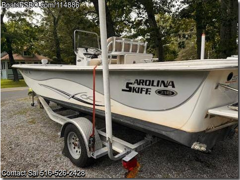 21'  2014 Carolina Skiff 218 DLV