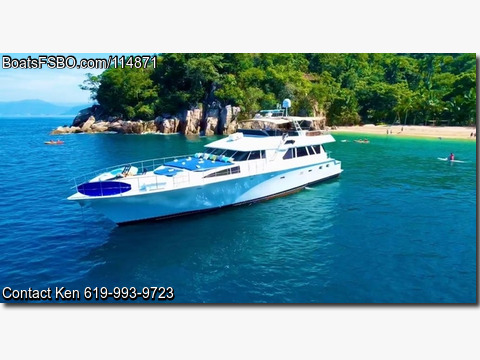 95'  1992 Cheoy Lee FLY BRIDGE MOTOR YACHT