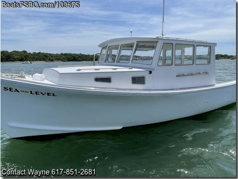 35'  2003 Crow Point Custom Lobster Boat By Monaghan Brothers