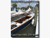 Custom Built Wooden Sailboat 6 Metre