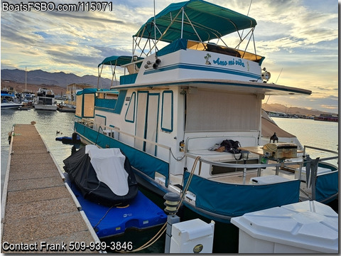 36'  1984 Gibson Houseboat