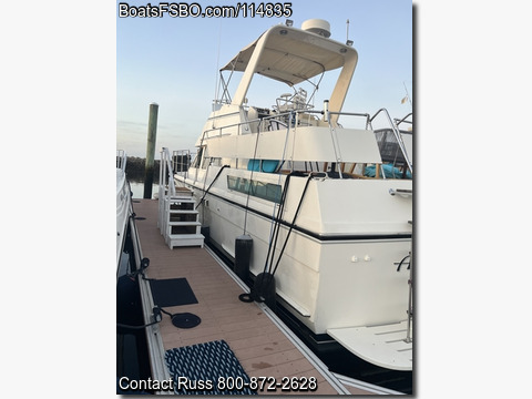 41'  1987 Hatteras 41 Aft Cabin