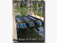 Hydrohoist Boat Lift Tritoon Or Pontoon