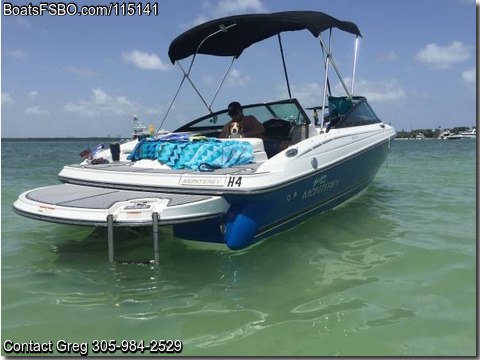 20'  2018 Monterey 204 FS Bowrider