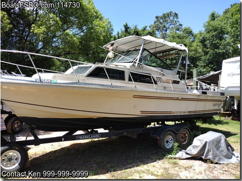 27'  1985 Sportcraft 270 Fishmaster